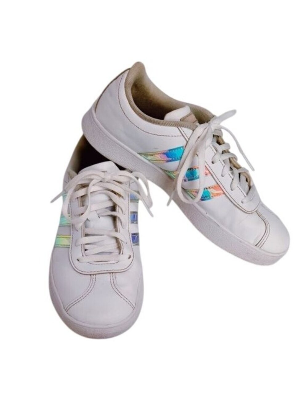 girls size 3.5 Adidas sneakers